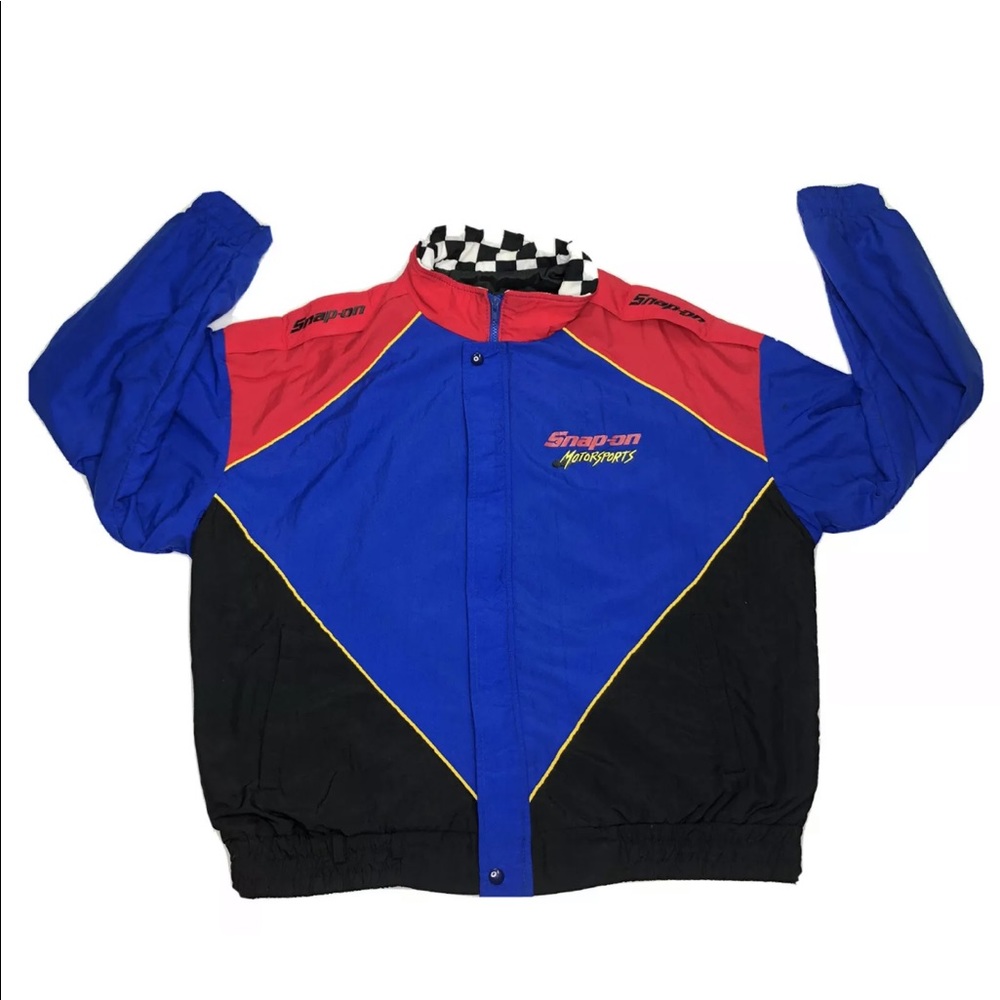 Swingster Mens Size XL Jacket Snap-On Motorsports